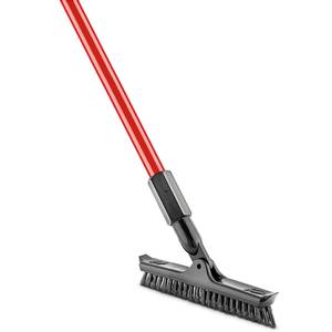 Libman Commercial 1559 60" Commercial Swivel Grout Scrub Brush w/ Red Steel Handle