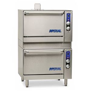 Imperial IR-36-DS-CC Pro Series Double Stack Gas Range Match Convection Oven