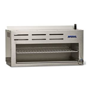 Imperial IRCM-72 Pro Series 72" Wide Infrared Cheese Melter / Broiler