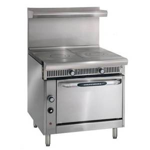 Imperial IHR-2FT Spec Series 36" Gas Range w/ 2 French Tops w/ Rings & Covers