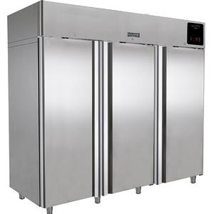 U-Line Commercial UCRE585-SS71A 74 cu ft (3) Solid Door Self Contained Reach-In Refrigerator