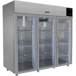 U-Line Commercial UCRE585-SG71A 74 cu ft (3) Glass Door Self Contained Reach-In Refrigerator
