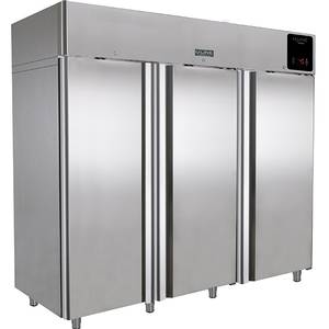 U-Line Commercial UCFZ585-SS71A 72 cu ft (3) Solid Door Self-Contained Reach-In Freezer