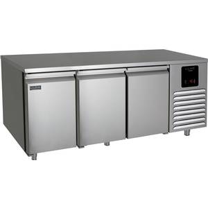 U-Line Commercial UCFZ570-SS61A 76.5" Commercial (3) Section Reach-In Undercounter Freezer