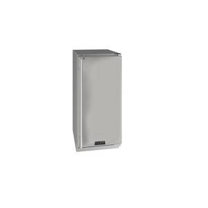 U-Line Commercial UCRE515-SS33A 15" 2.9 cu ft Capacity Outdoor Rated Solid Door Refrigerator