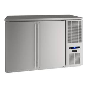 U-Line Commercial UCBR552-SS01A 52" Wifi Ready 2 Door Back Bar Cooler w/ LED Lighting