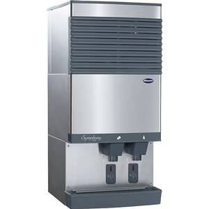 Follett 110CT425W-S Symphony Plus™ Countertop SensorSAFE™ Ice & Water Dispenser