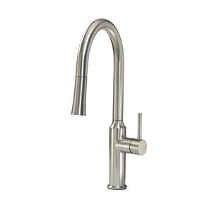 Krowne Metal 19-400S Deck Mounted Single Handle Kitchen Faucet w/ Satin Finish