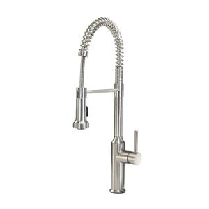 Krowne Metal 19-401S Deck Mounted Single Handle Kitchen Faucet w/ Satin Finish