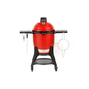 Kamado Joe KJ15040921 Classic Joe III w/ Cart, Aluminum Side Shelves, & Tools