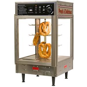 Benchmark 51012 - Overstock - Pass-Thru Heated Display Merchandiser For 12" Pizzas - 120V