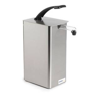 Nemco 10961 7" Countertop Single Product Pump Style Condiment Dispenser