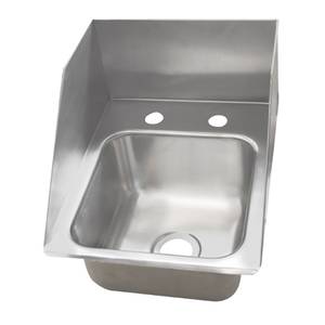 BK Resources DDI-0909524S 9 x 9 x 5 Deep Drawn (1) Compartment Drop-In Sink