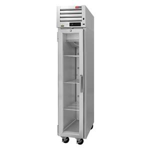 Turbo Air PRO-12R-G-N(-L) PRO Series 9.47 cuft Narrow Reach-In Glass Door Refrigerator