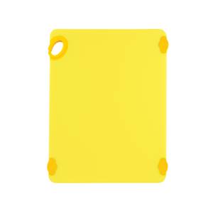 Winco CBK-1520YL STATIKBoard 15"x20"x1/2" Yellow Co-Polymer Cutting Board