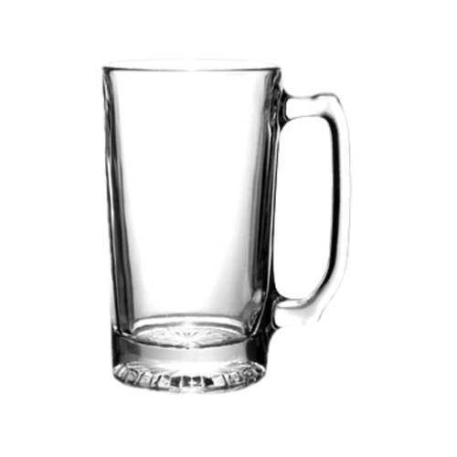 International Tableware, Inc 210 12.25 oz Stemless Glass Sports Mug w/ Handle - 3 Doz