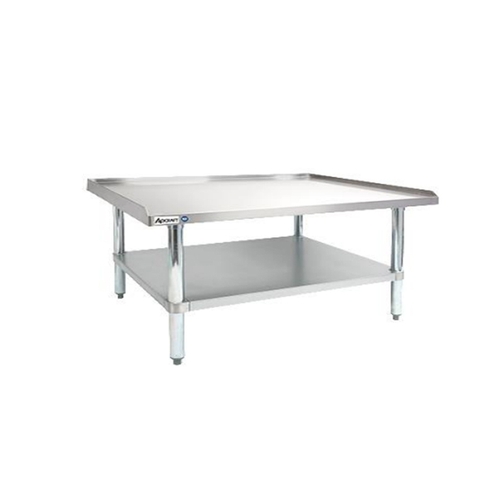Falcon Food Service ESS-2424-304HD 24" x 24" Heavy Duty Stainless Equipment Stand w/ 2" Edges