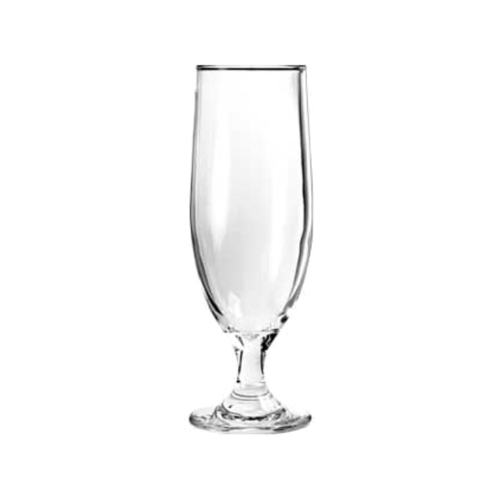 International Tableware, Inc 5438 13 oz Footed Slender Pilsner Beer Glass - 2 Doz