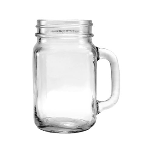 International Tableware, Inc 1316 16 oz Mason Jar Glass w/ Handle - 2 Doz