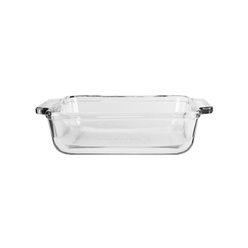 Anchor Hocking 81934L20 Preferred 8" Fully Tempered Clear Glass Baking Dish - 3 ea