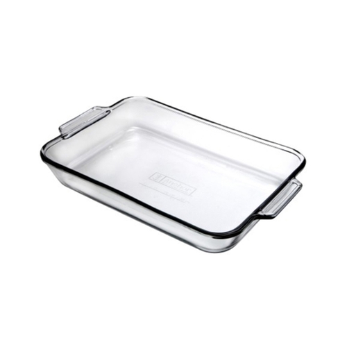 Anchor Hocking 81936L20 Preferred 2 Qt Fully Tempered Clear Glass Baking Dish - 3 ea