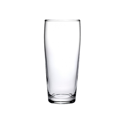 Anchor Hocking 90248 16 oz Clear Rim Tempered Pub Beer Glass - 1 Doz