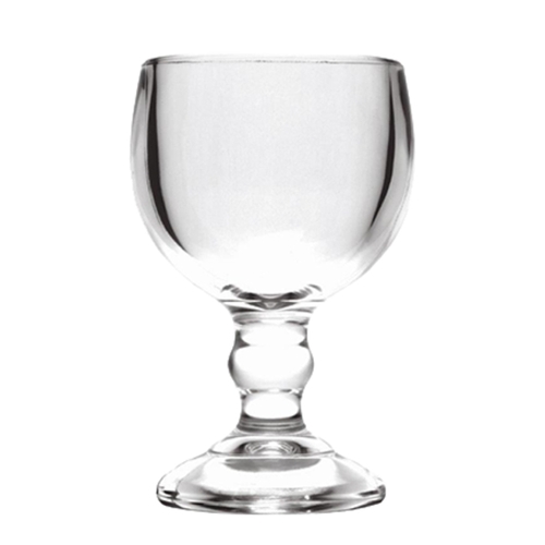 Anchor Hocking 07338 32 oz Clear Glass Footed Weiss Goblet - 1 Doz