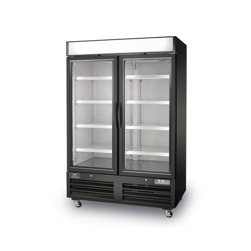 Arctic Air ARGDM49 49 Cu.ft Reach-In Glass Door Merchandiser Refrigerator