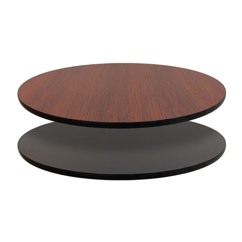 Oak Street Manufacturing MB42R Reversible 42" Diameter Round Melamine Table Top