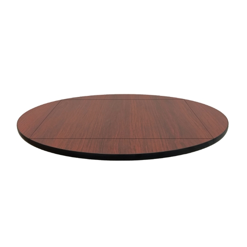 Oak Street Manufacturing MB3636FLIP51MH Mahogany 24" x 24" Square Flip to 51" Round Table Top