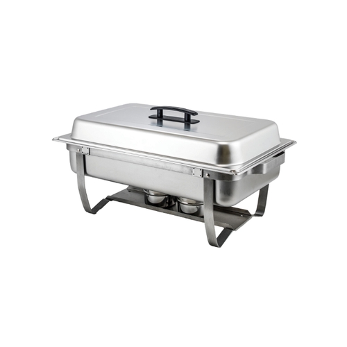 Winco C-4080 8 Qt Stainless Steel Folding Chafing Dish