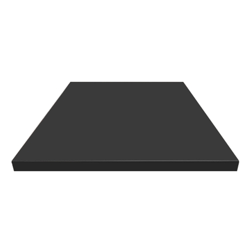 Oak Street Manufacturing UB3030-ON Urban 30" x 30" Laminate Table Top - Onyx