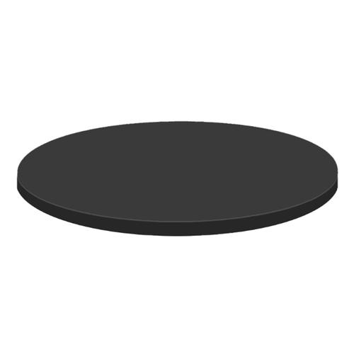 Oak Street Manufacturing UB24R-ON Urban 24" Diameter Round Table Top - Onyx