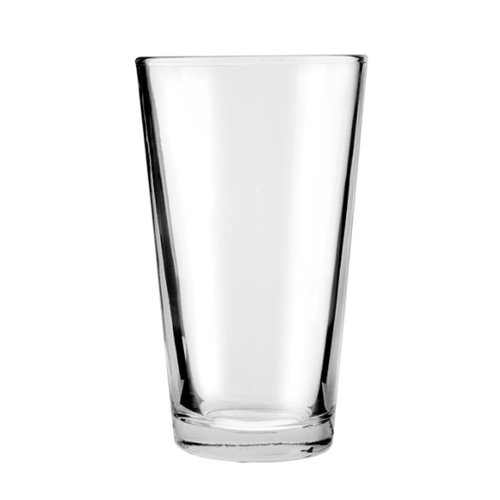 Anchor Hocking 176FU 16 oz Clear Tapered Mixing / Pint Glass - 2 Doz