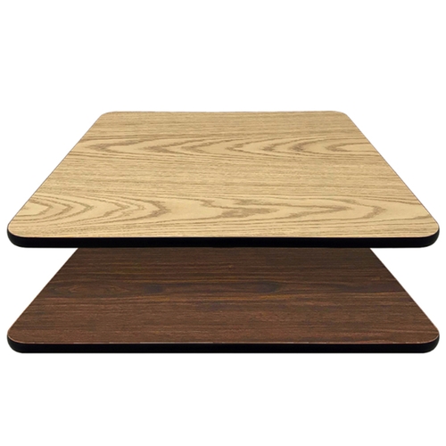 Oak Street Manufacturing OW3030 Reversible 30" x 30" Square Melamine Table Top
