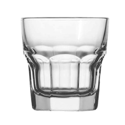 Anchor Hocking 90010 New Orleans 12 oz Rim Tempered Double Rocks Glass - 3 Doz