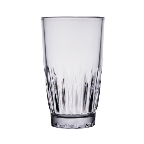 Anchor Hocking 80012 Breckenridge 12.5oz Clear Rim Tempered Beverage Glass- 3 Doz