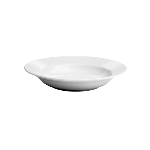 Oneida F8010000751 Buffalo Bright White 50.5 oz Porcelain Pasta Bowl - 1 Doz