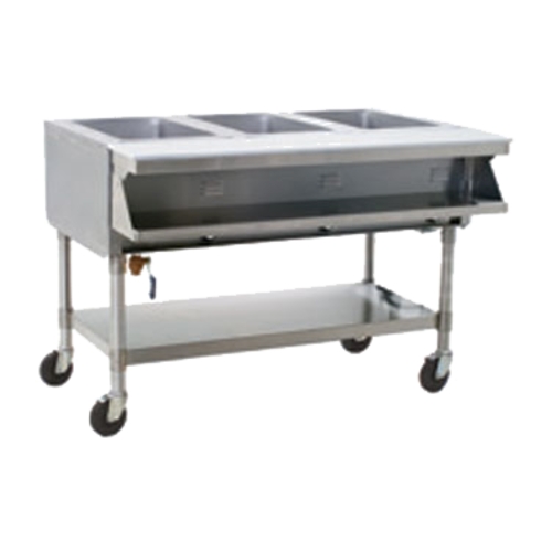 Eagle Group SPHT2-208 Portable 2 Sealed Well Electric Hot Foood Table - 208v/1ph