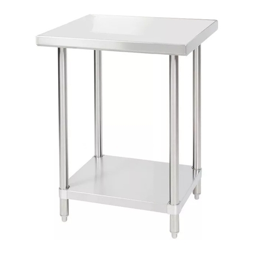 Falcon Food Service WT-2424-SSU 24" x 24" Deluxe 18 Gauge All Stainless Steel Work Table