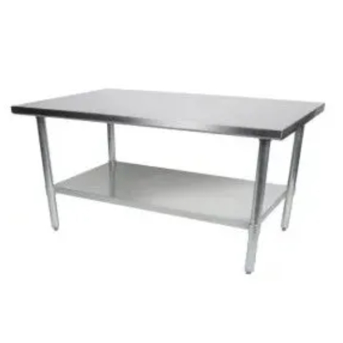 Falcon Food Service WT-2448-SSU 48" x 24" Deluxe 18 Gauge All Stainless Steel Work Table