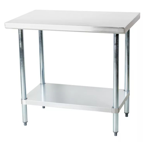 Falcon Food Service WT-2436-SSU 36" x 24" Deluxe 18 Gauge All Stainless Steel Work Table