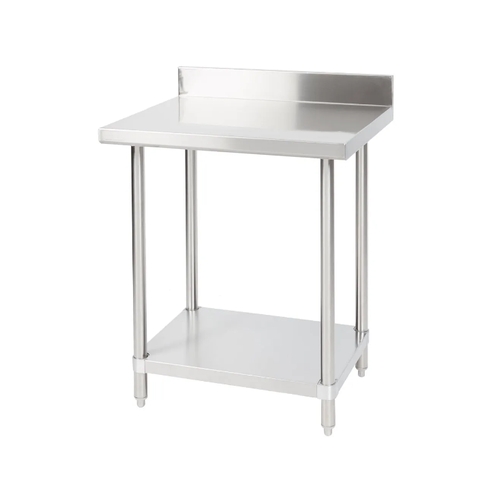 Falcon Food Service WT-2424-SSU-4 24" x 24" Deluxe 18 Gauge All Stainless Steel Work Table