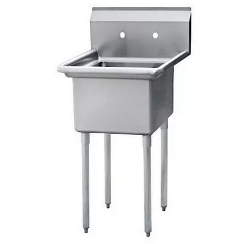 Falcon Food Service E1C-16X20-0 16" x 20" (1) Compartment Stainless Steel Commercial Sink