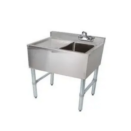 Falcon Food Service BS1T101410-12R 24"W 18 Gauge Stainless Steel Underbar Commercial Hand Sink