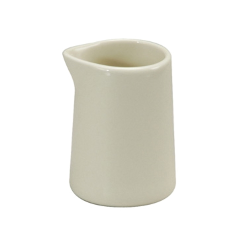 Oneida F9000000802 Buffalo Cream White 3 oz Porcelain Creamer - 3 Doz