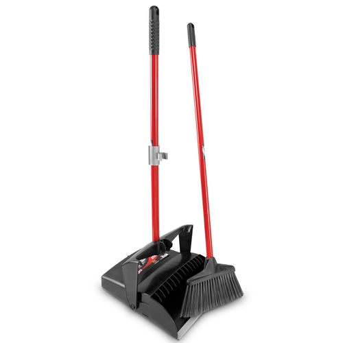 Libman Commercial 1194 36" Deluxe Lobby Dust Pan & Broom Set - Case Of 2