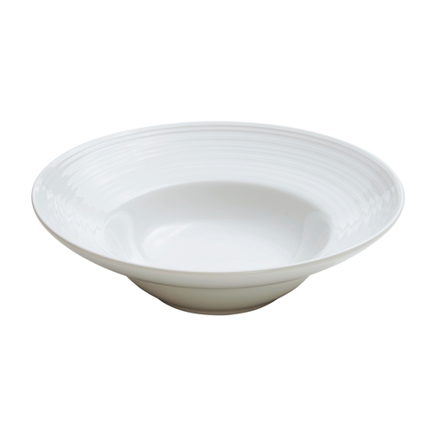 Oneida R4570000797RC Botticelli Bright White 38 oz. Porcelain Soup Bowl - 2 Doz