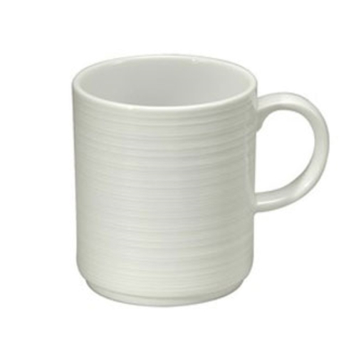 Oneida R4570000572 Botticelli Cream White 12 oz Porcelain Coffee Mug - 3 Doz