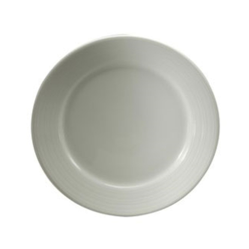 Oneida R4570000155 Botticelli Bright White 11" Steep Rim Porcelain Plate -1 Doz